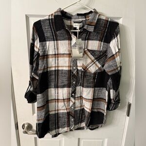 Thread & Supply Plaid Button-Up Shirt